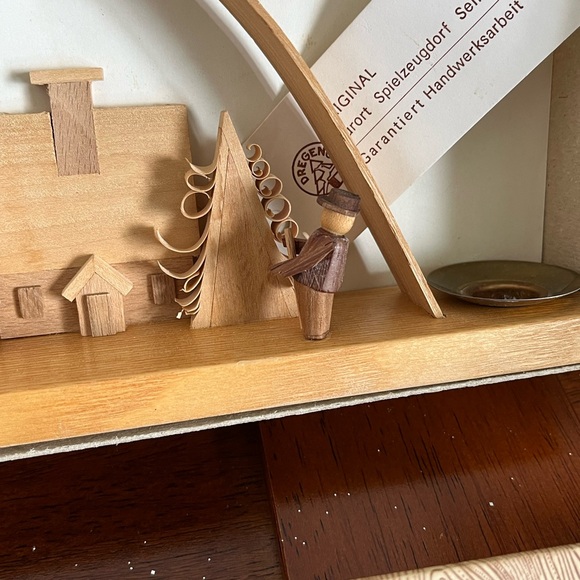 Original German Seiffen Erzgebirge Wooden Christmas Village Decor NEW - Picture 8 of 9